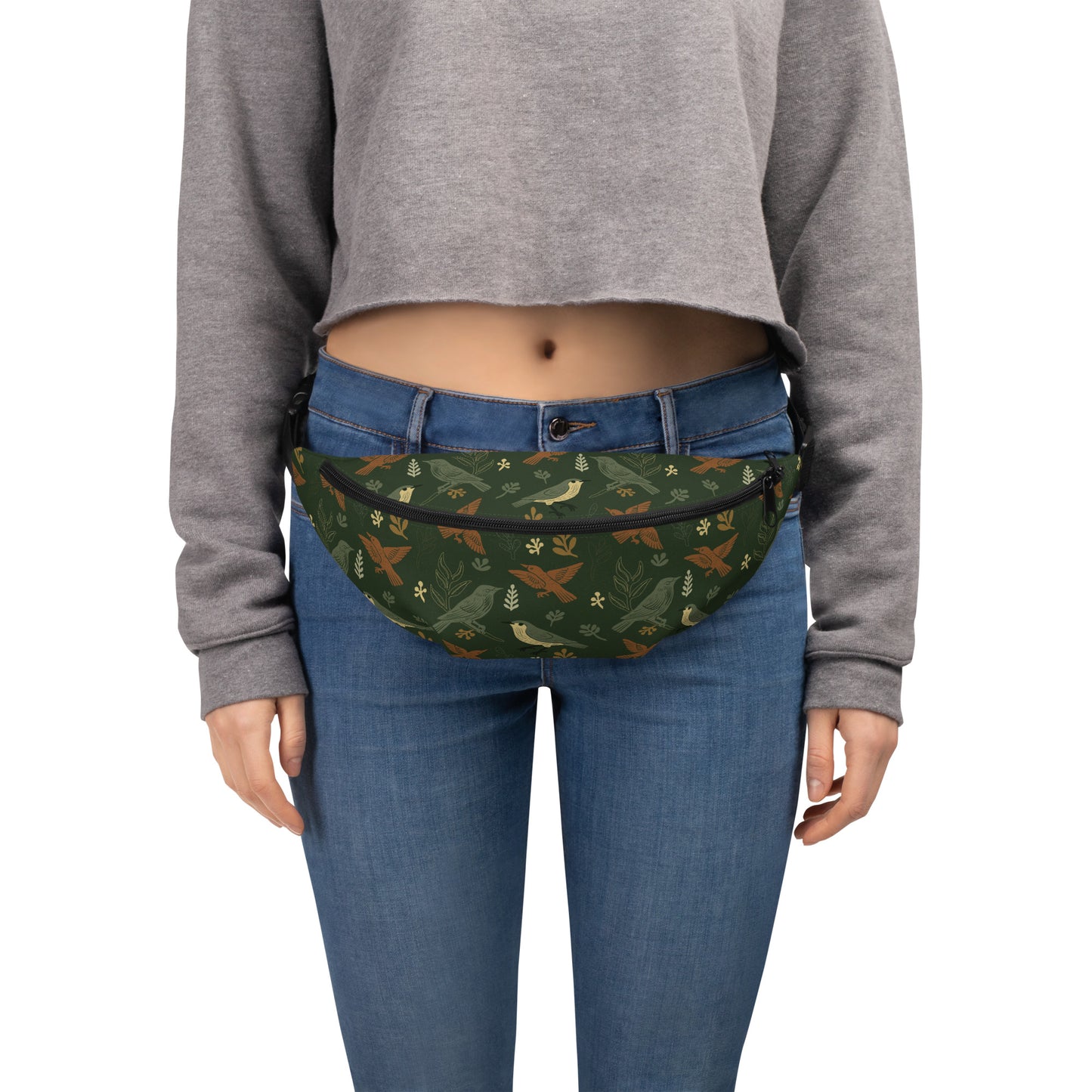 Vintage Birds Fanny Pack