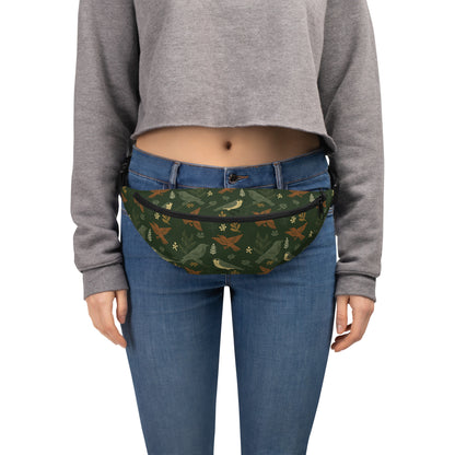 Vintage Birds Fanny Pack