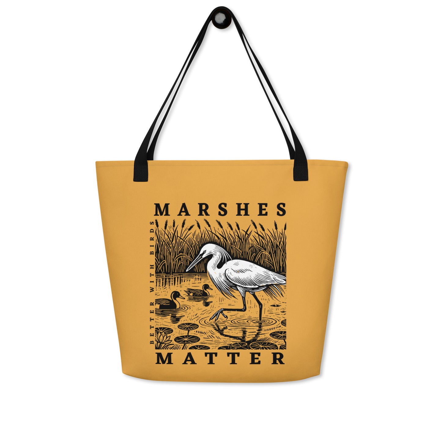 Marshes Matter Tote Bag with Pocket