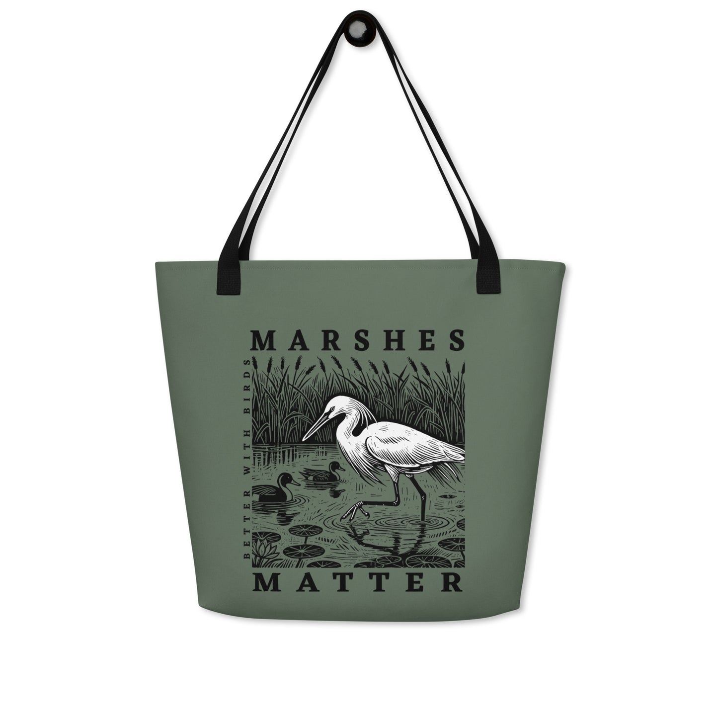 Marshes Matter Tote Bag with Pocket