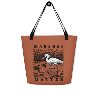 Marshes Matter Tote Bag with Pocket