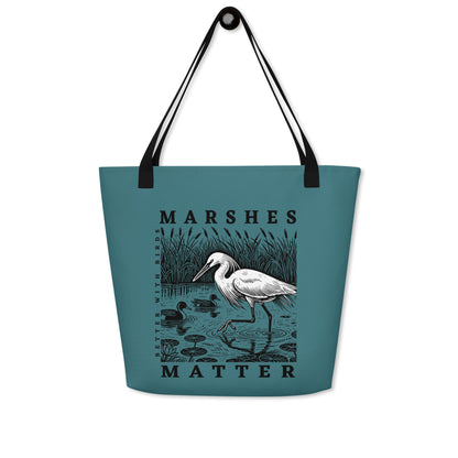 Marshes Matter Tote Bag with Pocket