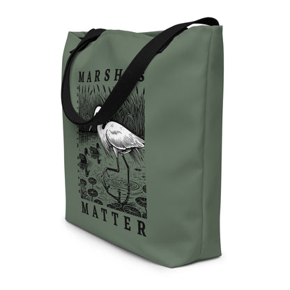 Marshes Matter Tote Bag with Pocket