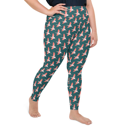 American Avocet Plus Size Yoga Leggings