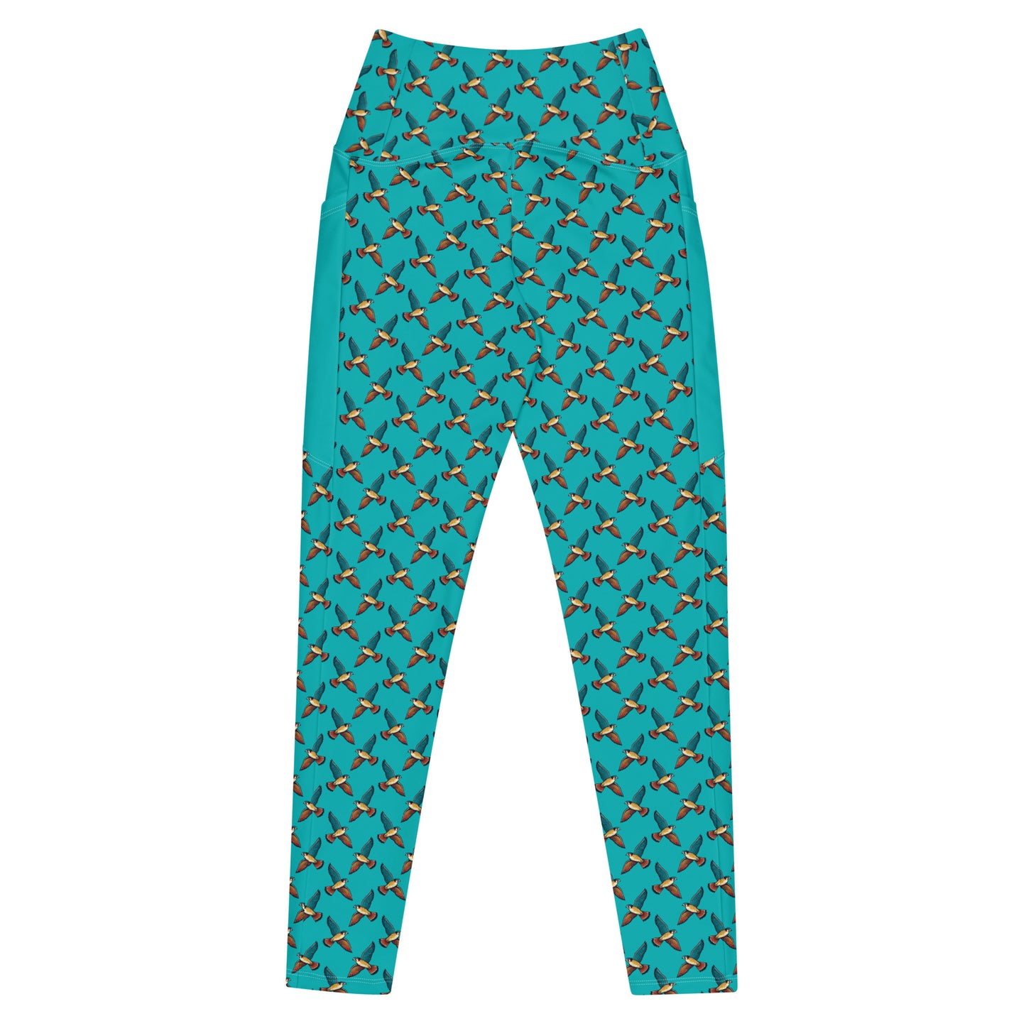 Peregrine Falcon Leggings with pockets