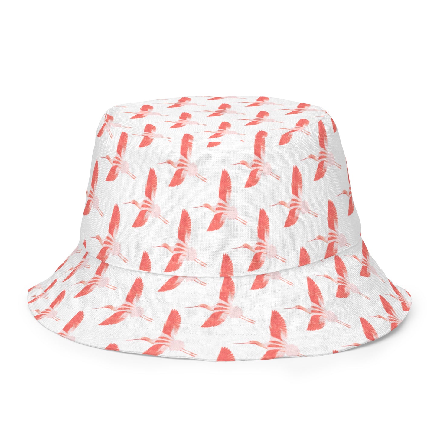 Reversible Bucket Hat - American Avocet and Piping Plover