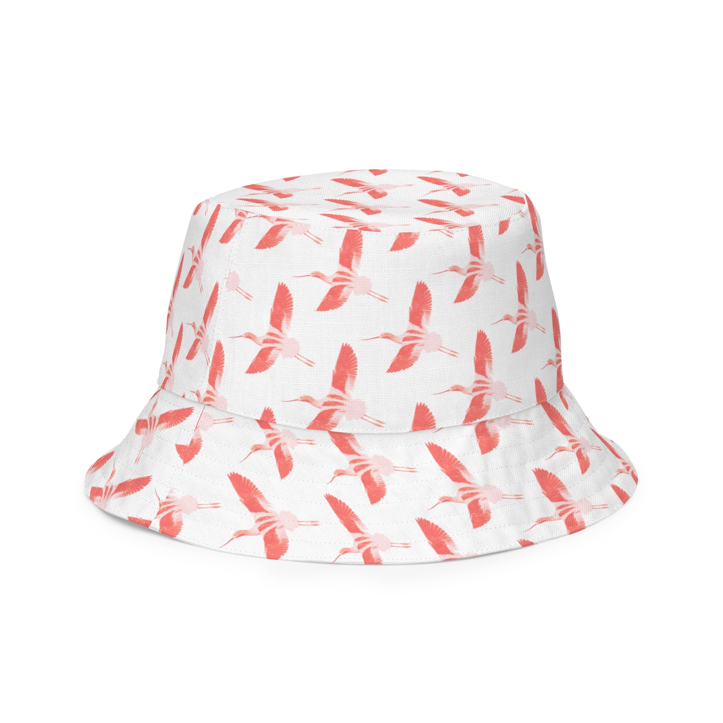 Reversible Bucket Hat - American Avocet and Piping Plover