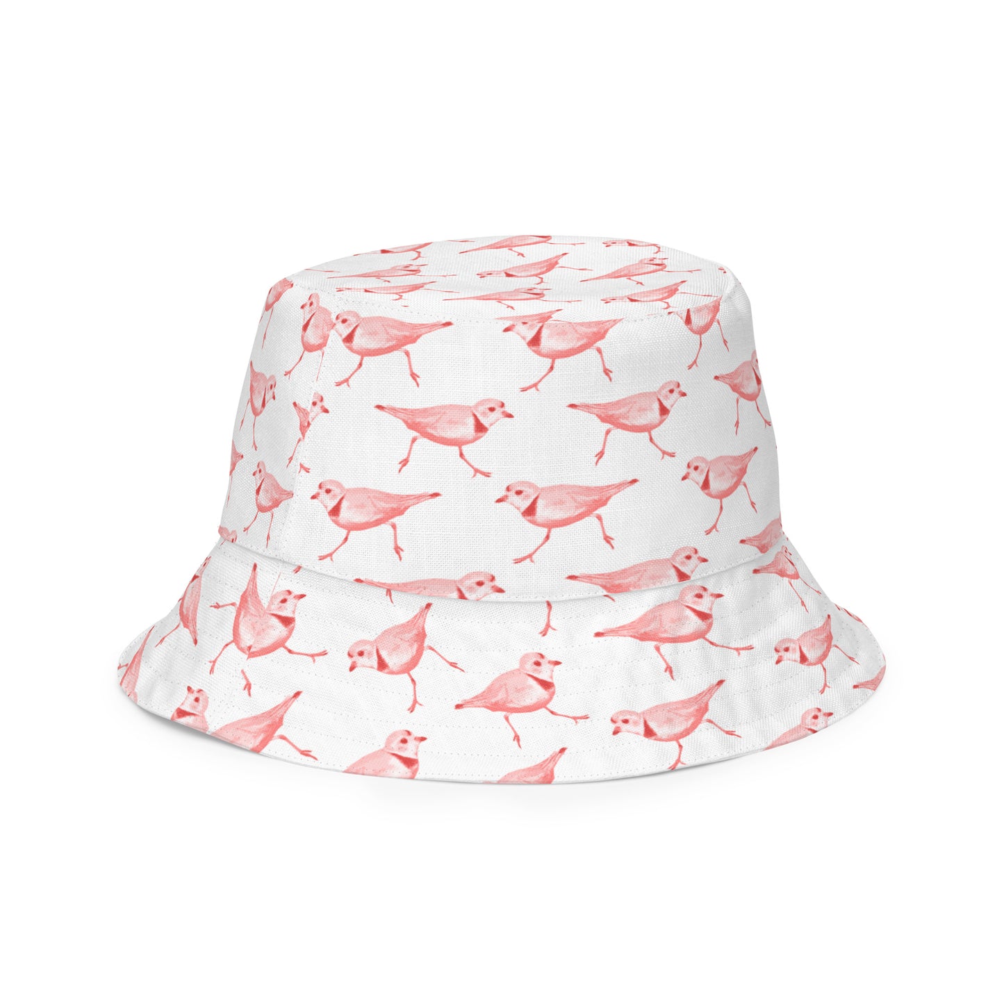 Reversible Bucket Hat - American Avocet and Piping Plover