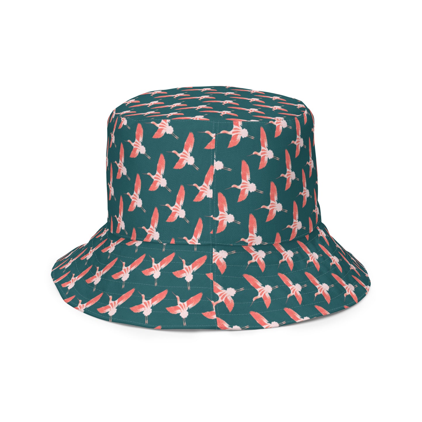 Reversible Bucket Hat - American Avocet and Piping Plover