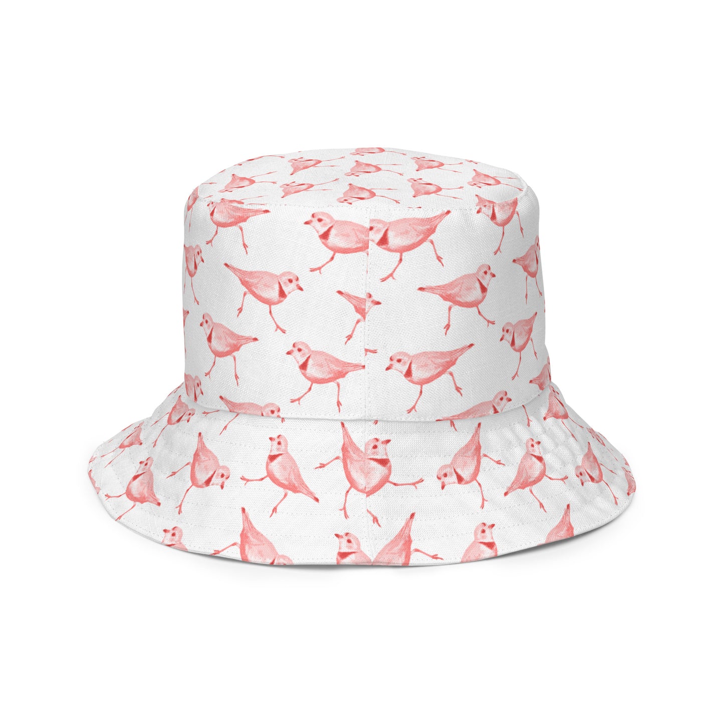 Reversible Bucket Hat - American Avocet and Piping Plover