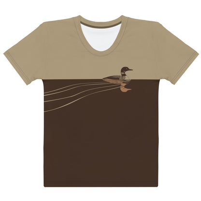 Loon Two-Tone Women's T-shirt