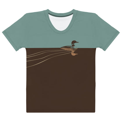 Loon Two-Tone Women's T-shirt