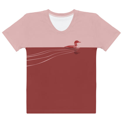 Loon Two-Tone Women's T-shirt