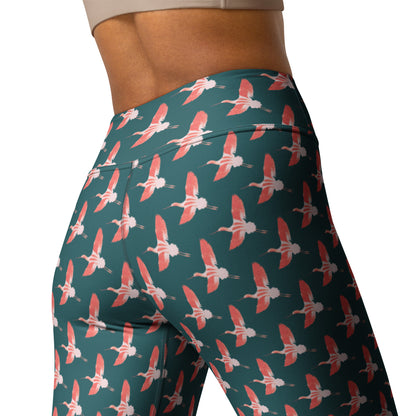 American Avocet Yoga Leggings