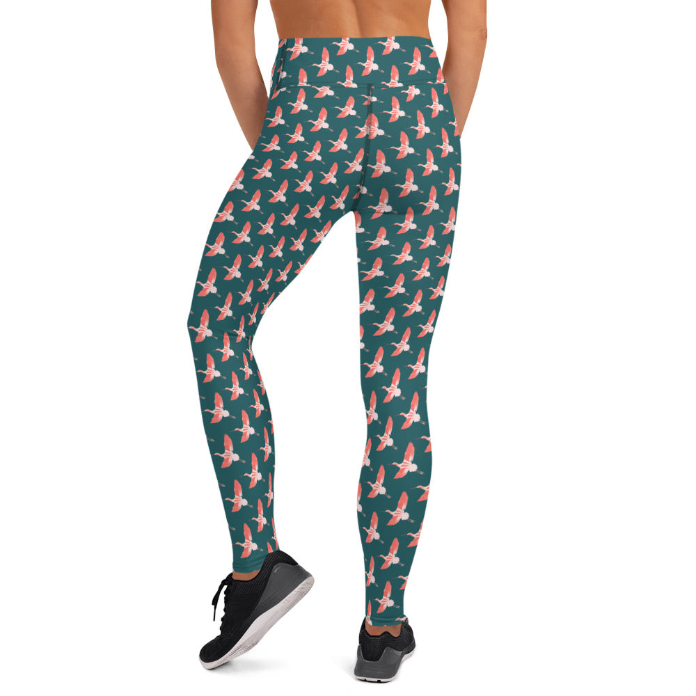 American Avocet Yoga Leggings