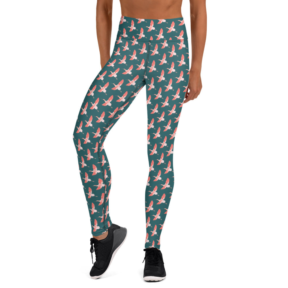 American Avocet Yoga Leggings