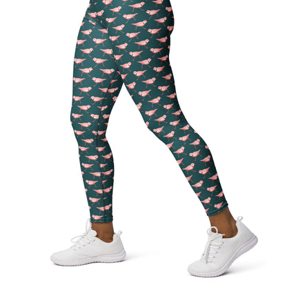 Piping Plover Yoga Leggings