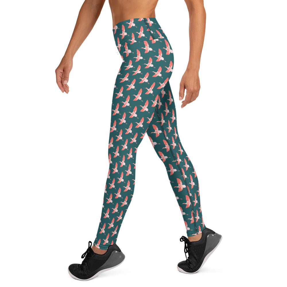 American Avocet Yoga Leggings