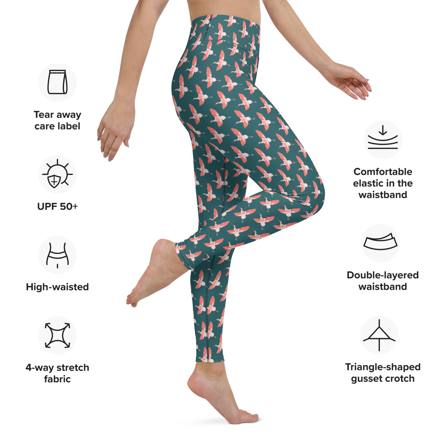 American Avocet Yoga Leggings