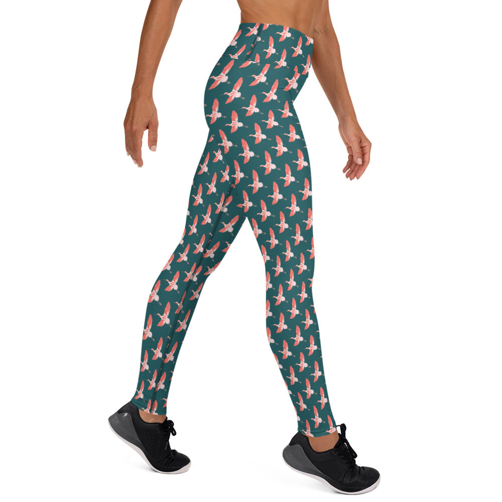 American Avocet Yoga Leggings