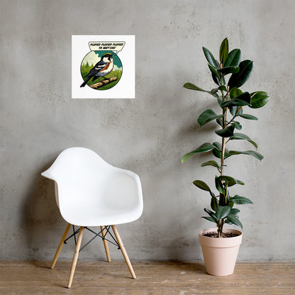 Chestnut-Sided Warbler Matte Poster