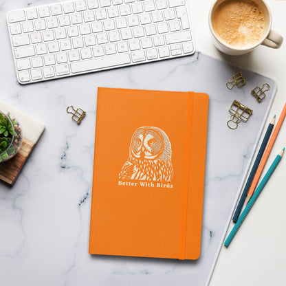 Great Gray Owl Hardcover Notebook