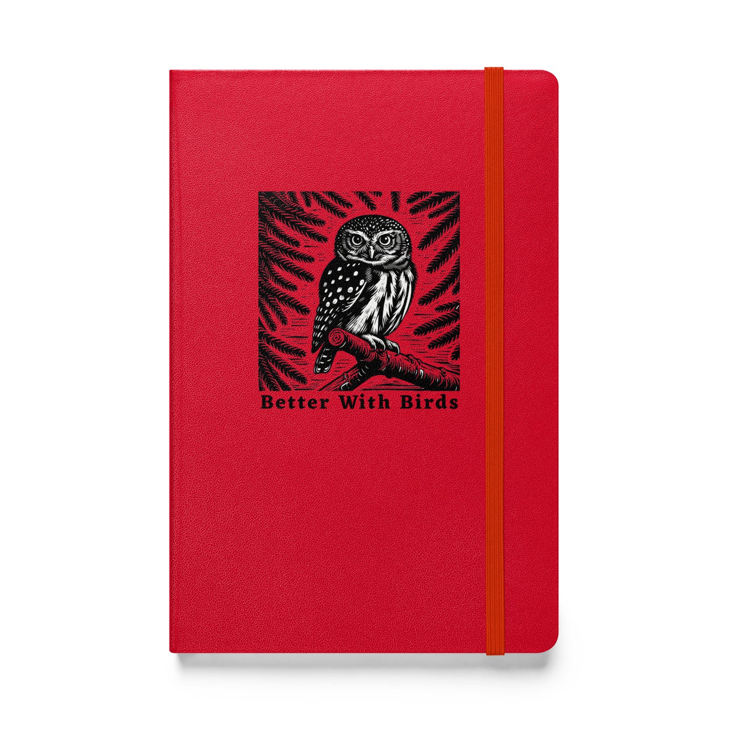 Pygmy Owl Hardcover Notebook