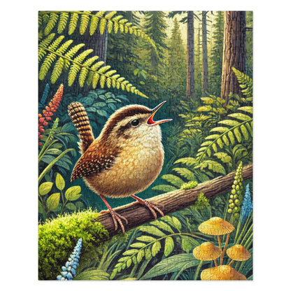 Bewick's Wren Jigsaw puzzle