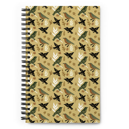 Vintage Birds Notebook