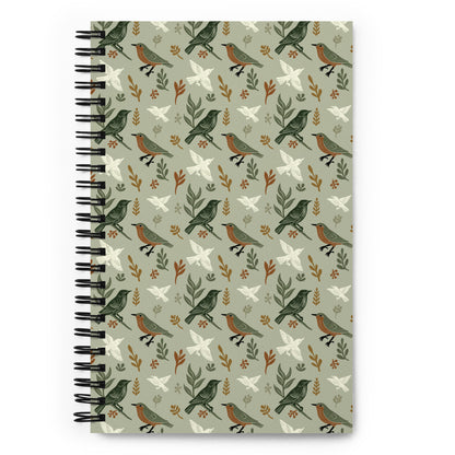 Vintage Birds Notebook