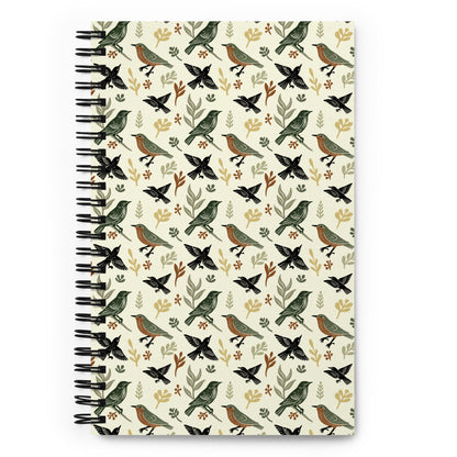 Vintage Birds Notebook