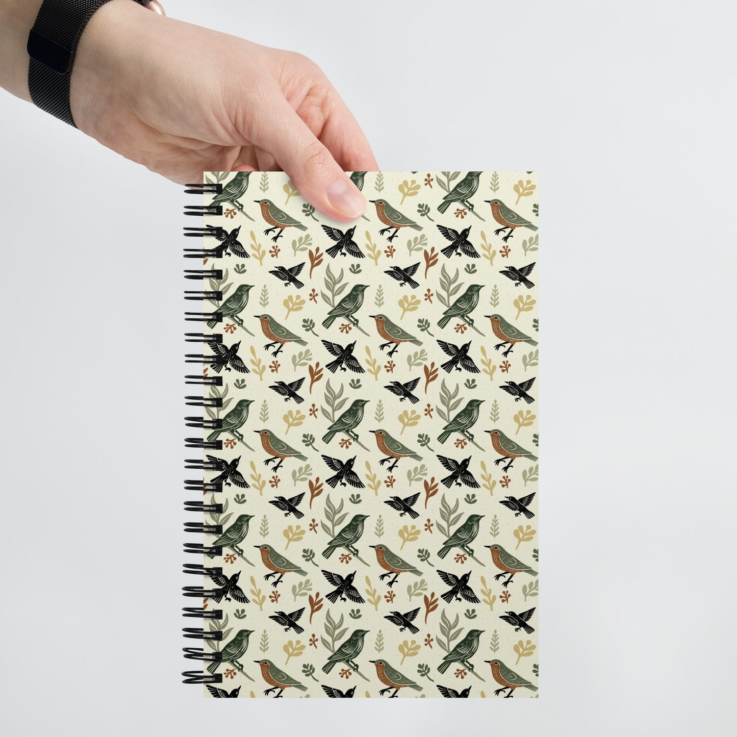 Vintage Birds Notebook