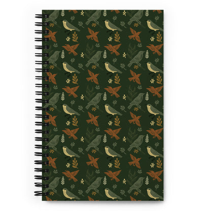 Vintage Birds Notebook