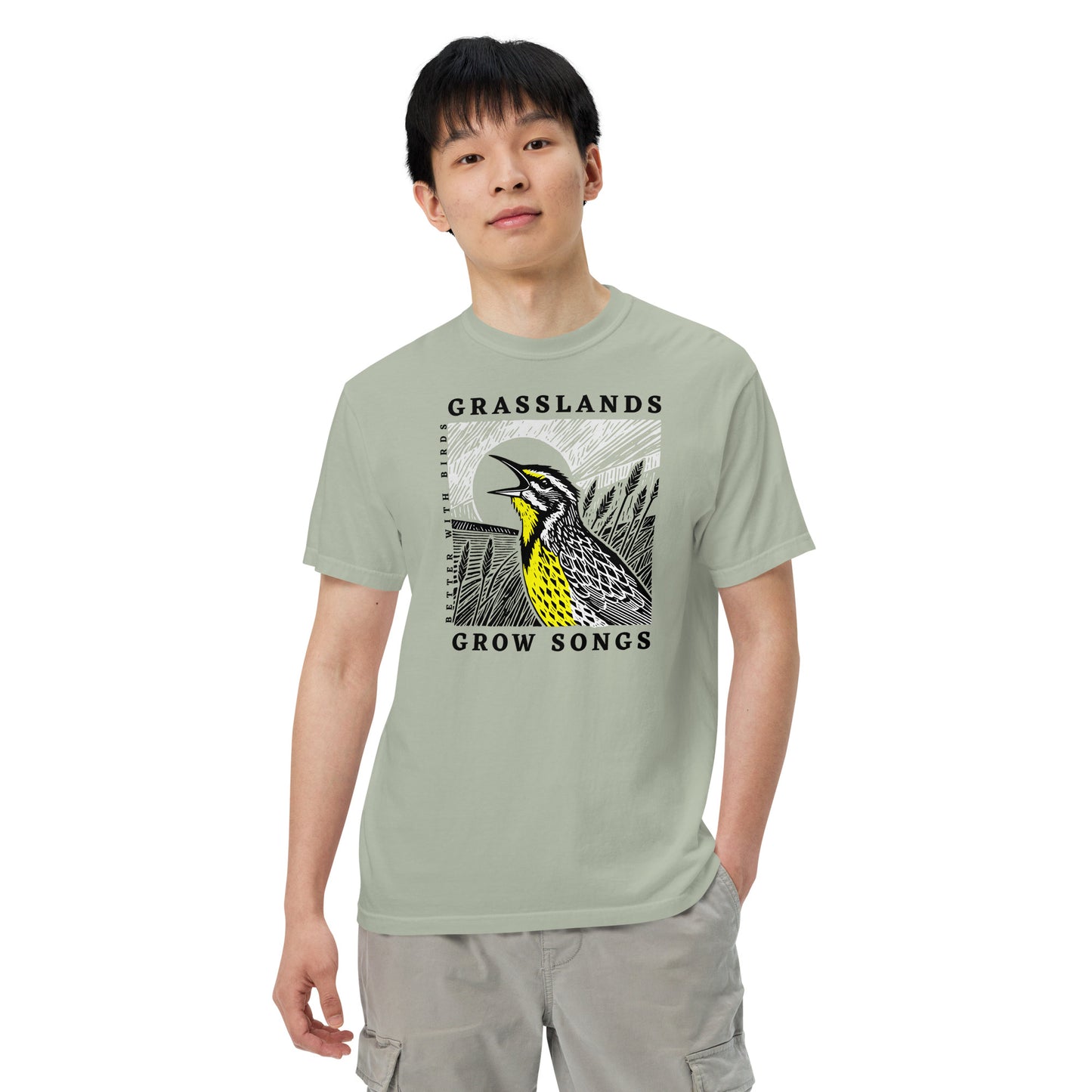 Grasslands Grow Songs Unisex Regular Cotton T-shirt