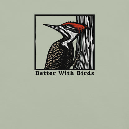 Pileated Woodpecker Regular Cotton T-shirt