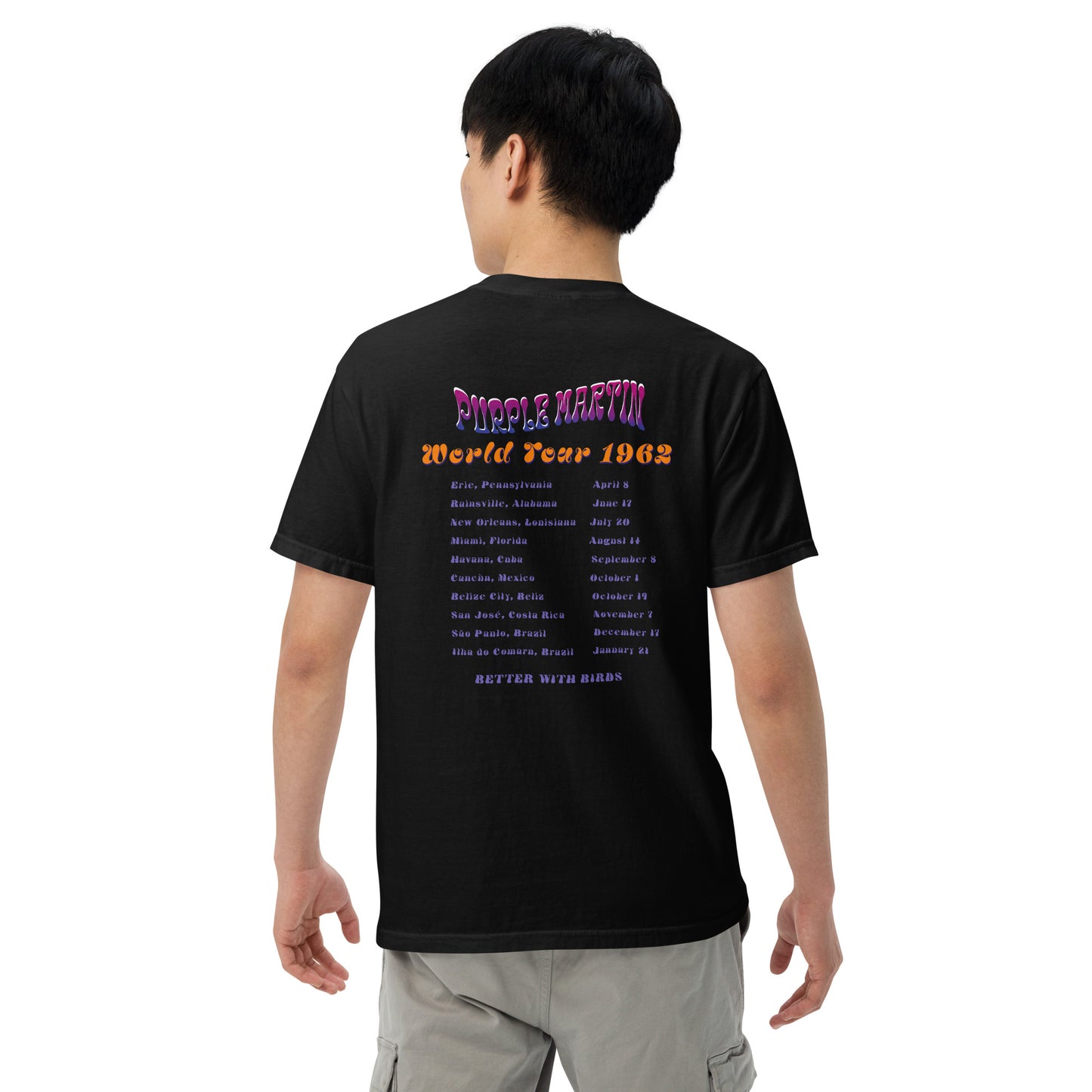 Purple Martins Regular Cotton T-shirt