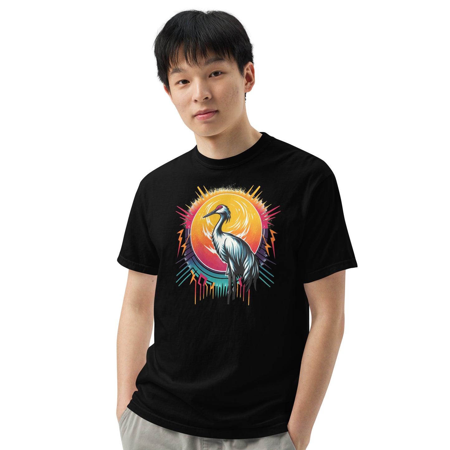 Sandhill Crane Unisex Regular Cotton T-shirt