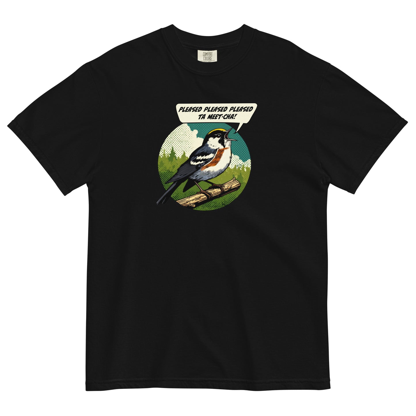 Chestnut-Sided Warbler Regular Cotton T-shirt