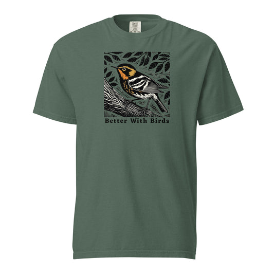 Blackburnian Warbler Regular Cotton T-shirt