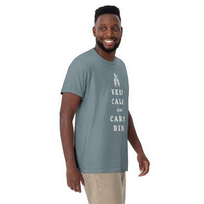 Keep Calm and Carry Bins Unisex Regular Cotton T-shirt