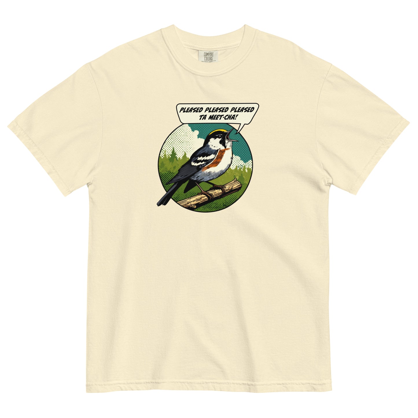 Chestnut-Sided Warbler Regular Cotton T-shirt