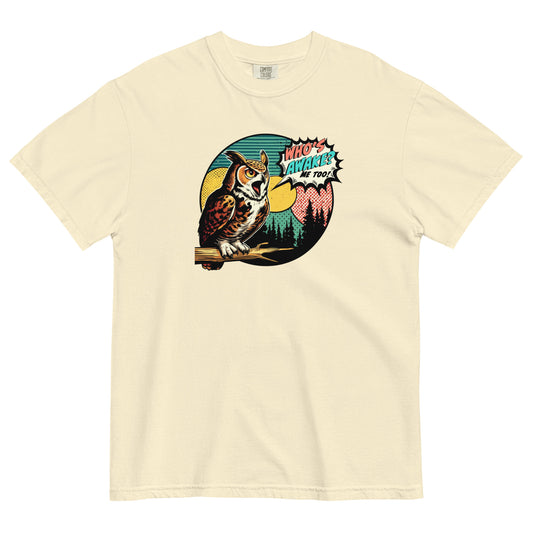 Great Horned Owl Regular Cotton T-shirt