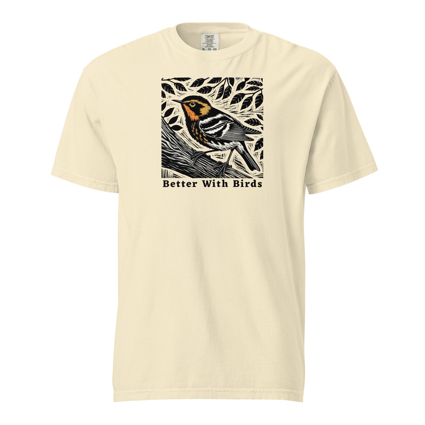 Blackburnian Warbler Regular Cotton T-shirt