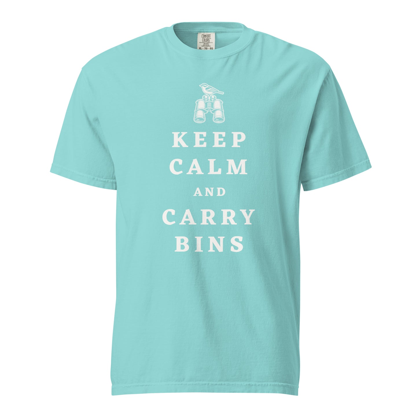 Keep Calm and Carry Bins Unisex Regular Cotton T-shirt