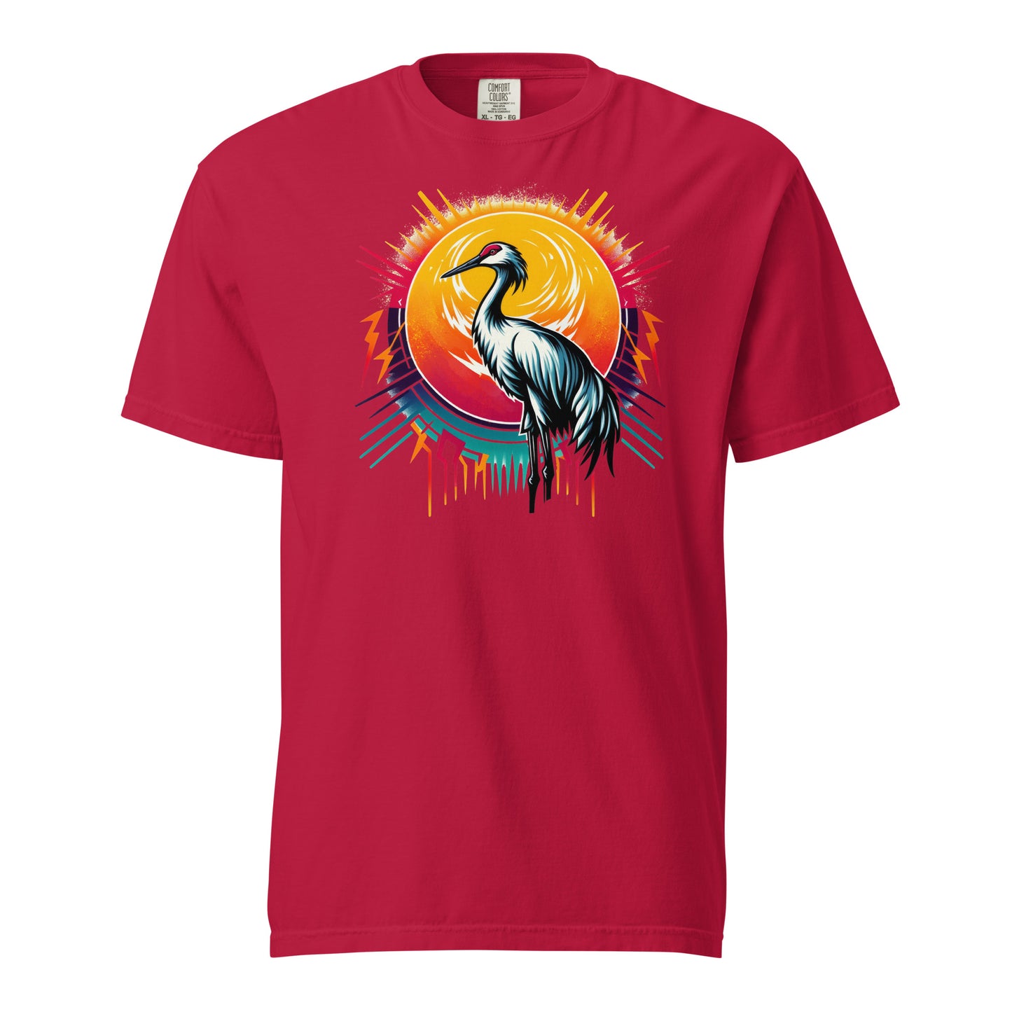 Sandhill Crane Unisex Regular Cotton T-shirt