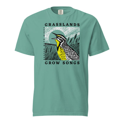 Grasslands Grow Songs Unisex Regular Cotton T-shirt