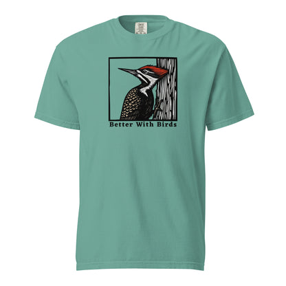 Pileated Woodpecker Regular Cotton T-shirt