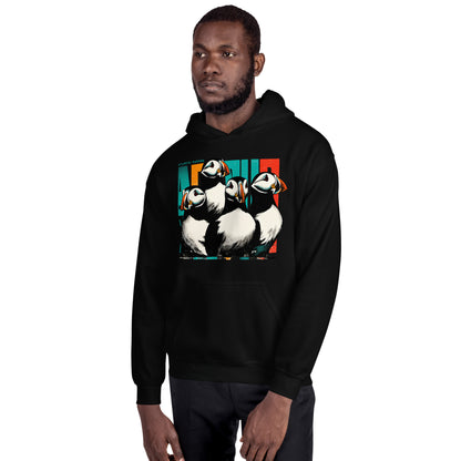 Atlantic Puffins Unisex Hoodie