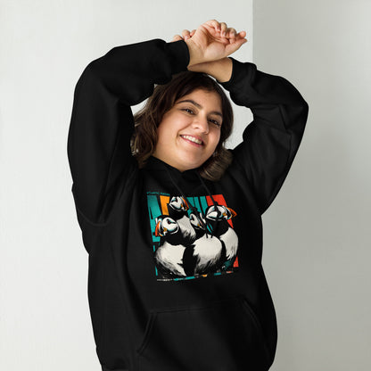 Atlantic Puffins Unisex Hoodie