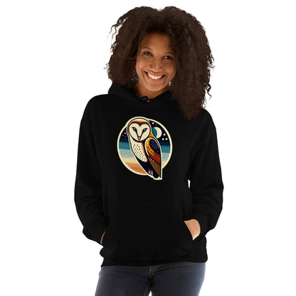 Barn Owl Unisex Hoodie